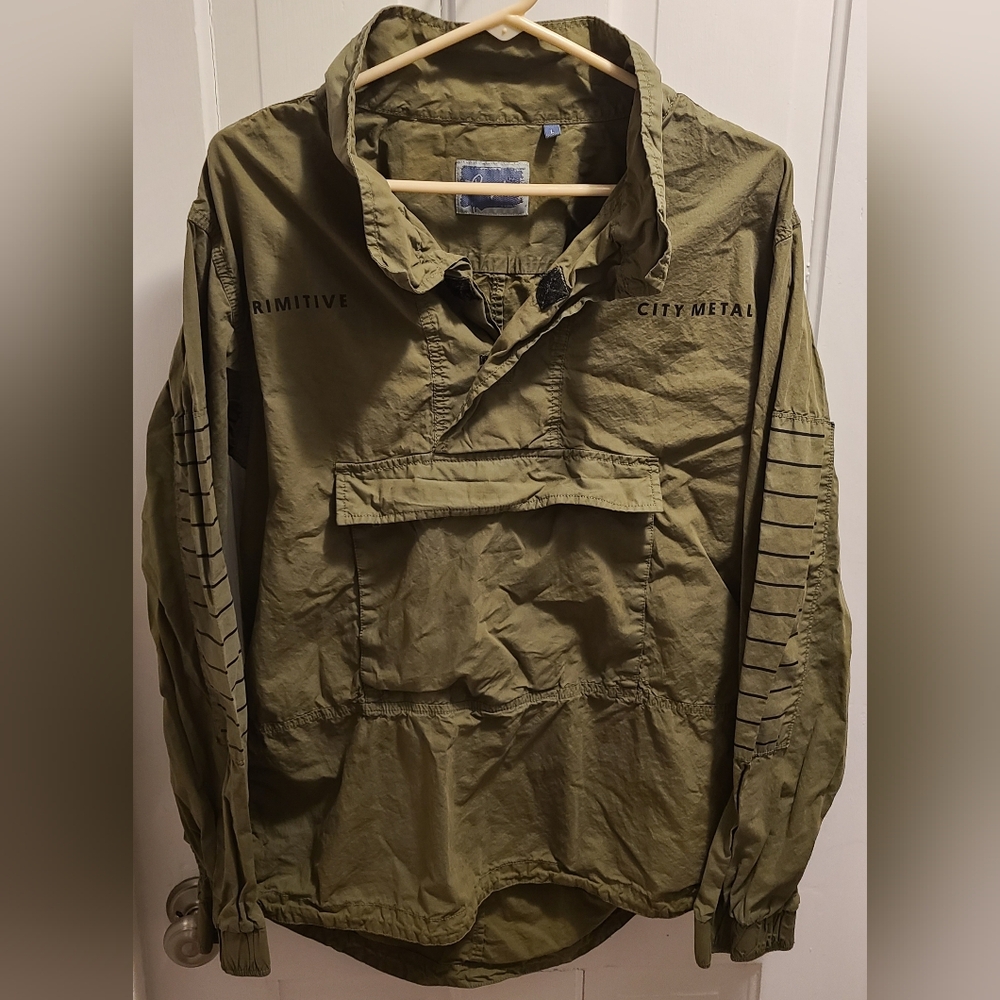 Olive Green People Men's Jacket